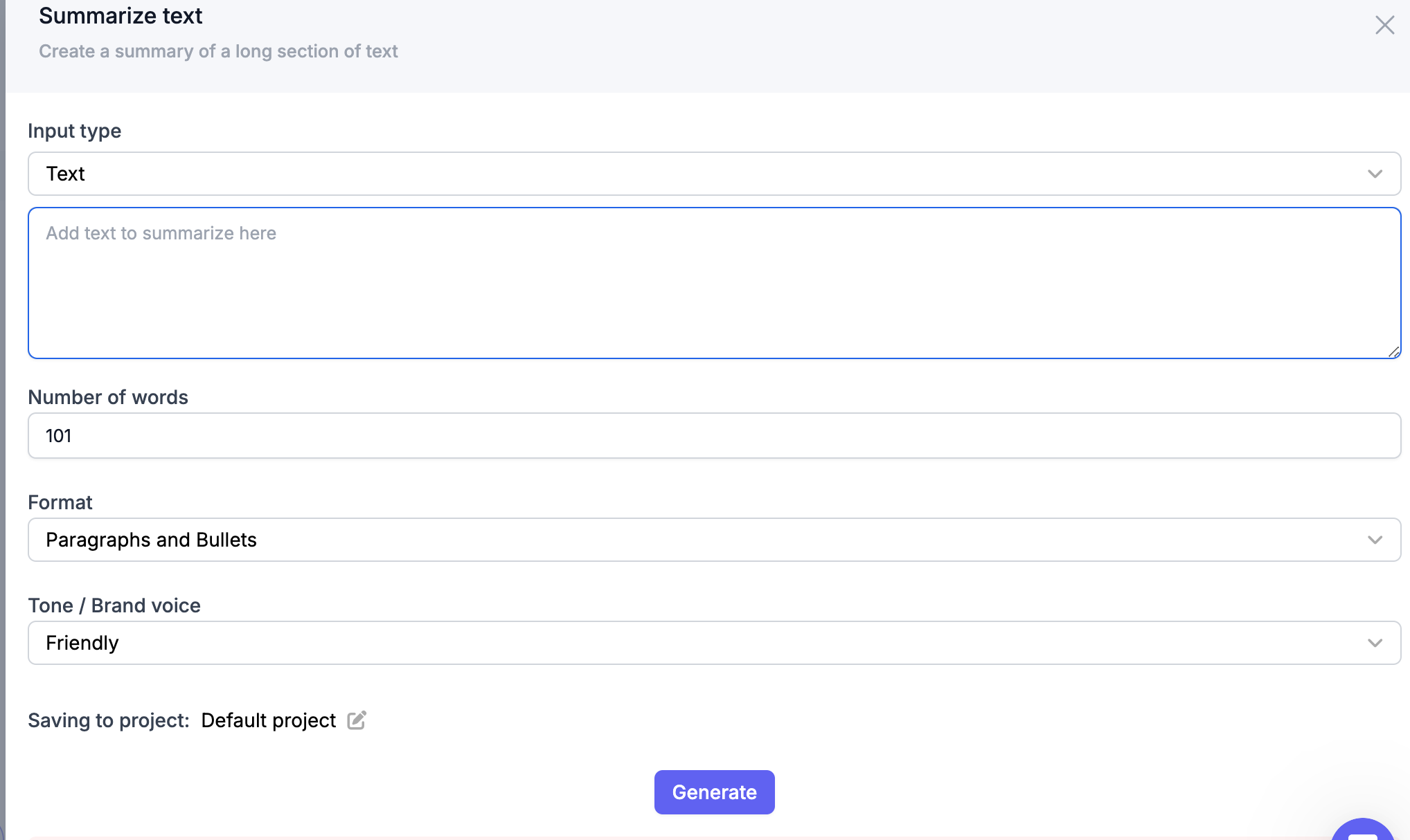 Customize Summary Templates