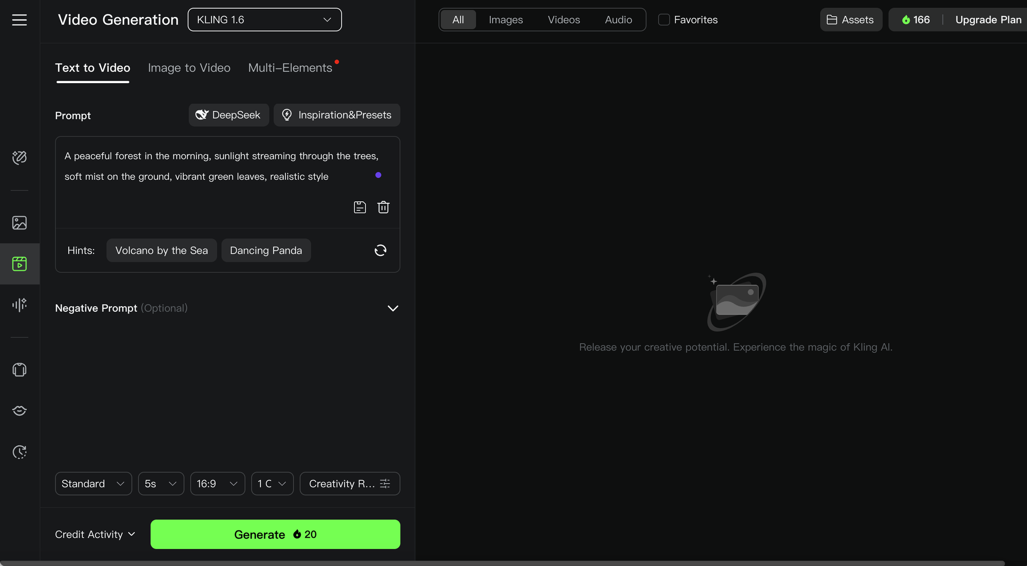 Kling AI Video Generation