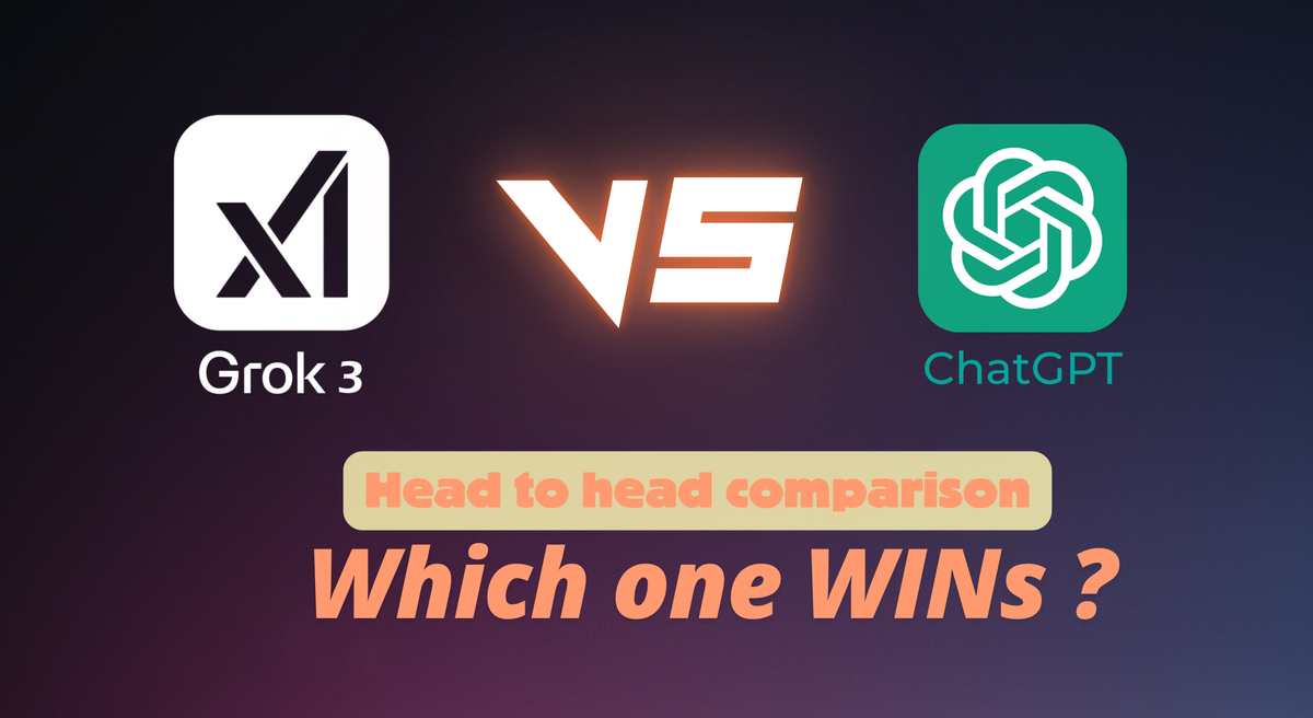 New Release Grok 3 vs ChatGPT Head to Head Comparison